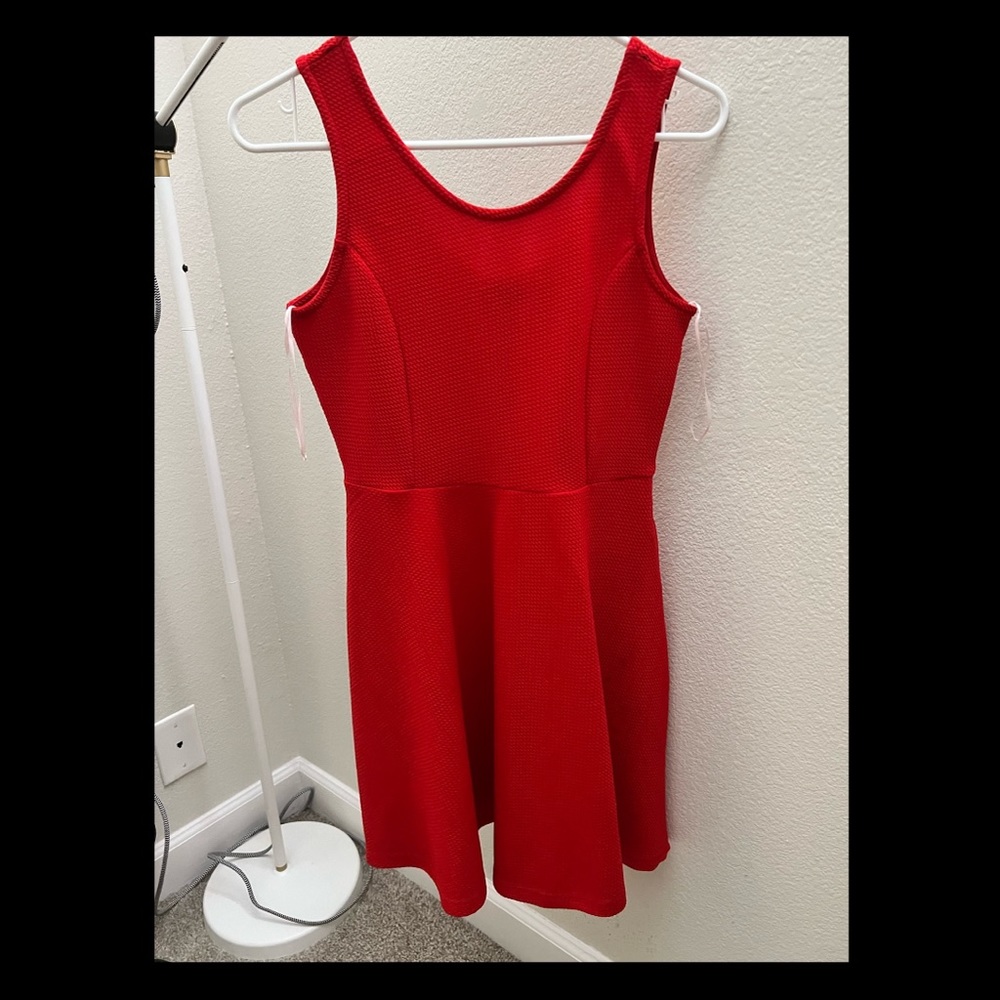 Red dress
